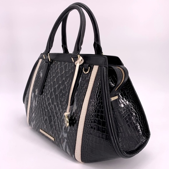 BRAHMIN BLACK CARLISLE ARDEN - Picture 6 of 15